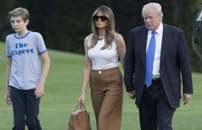 Melania y Barron Trump se instalan por fin en la Casa Blanca