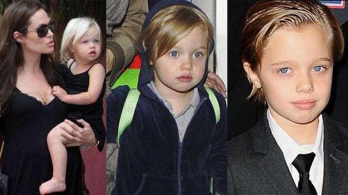 El hijo de Angeline Jolie inicia el proceso para su cambio de sexo, de niña a niño.