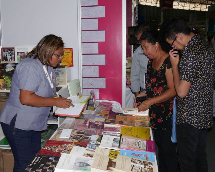 Jornada dominical de lectura en el Parque de las Américas.