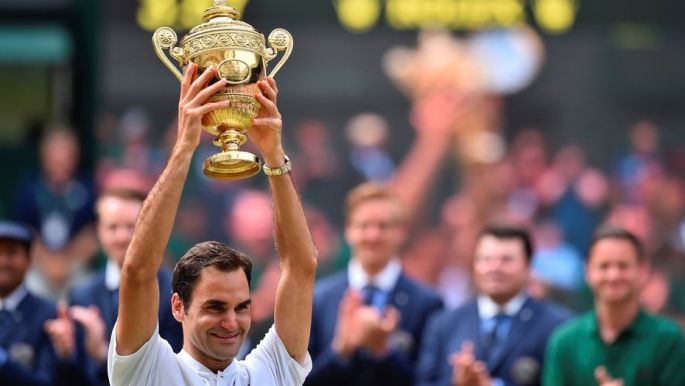 Federer gana su octavo título de Wimbledon.
