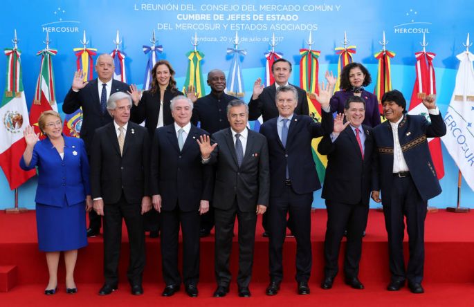 El Mercosur hace un llamado a Venezuela para restablecer el estado de derecho.