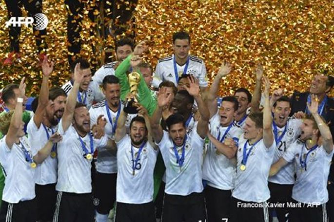 Alemania gana su primera Copa Confederaciones.