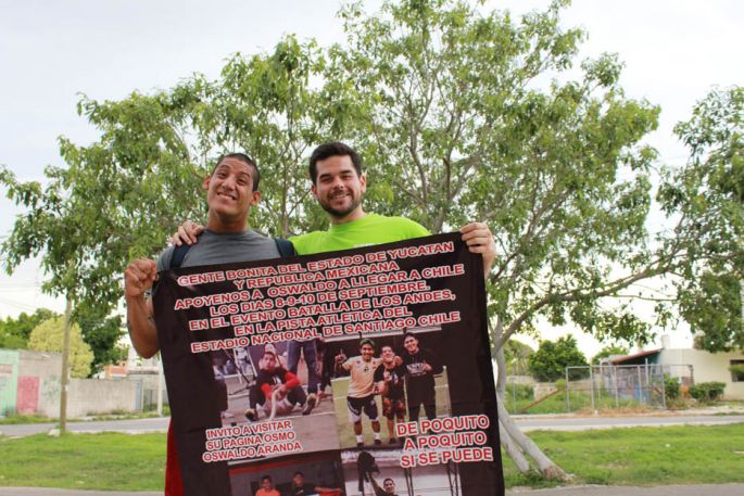 Apoya Enrique Febles a deportista Yucateco.