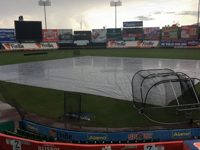 Otro juego suspendido por lluvia, hasta mañana sábado comienza la serie entre Leones y Pericos