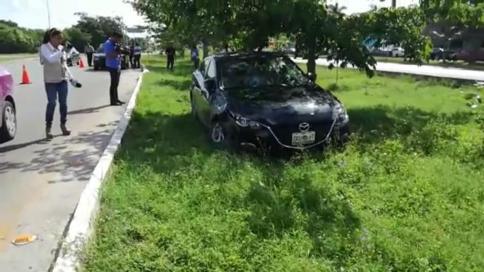 Bachoco choca a MaZda en altabrisa