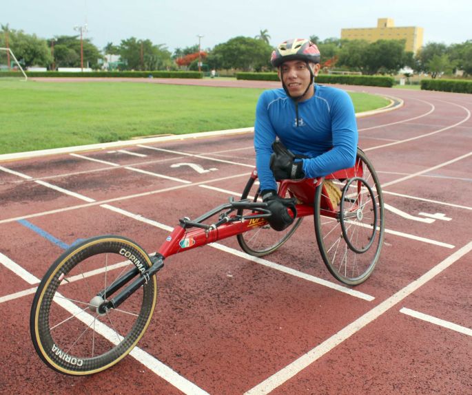 Atleta yucateco viajará a Suiza, representando a México en el campeonato mundial de Para-Atletismo júnior.