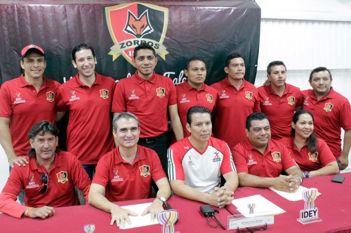 Zorros IDEY con equipos en la cuarta y quinta división en la Liga Nacional Juvenil.