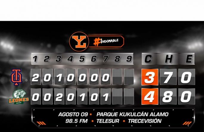 En la última entrada, Leones derrota a Tigres: 4x3.