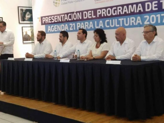Mérida muestra sólidos avances en la Agenda 21 de ciudades culturales.