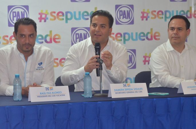 Nuevo delegado político del PAN en Yucatán.
