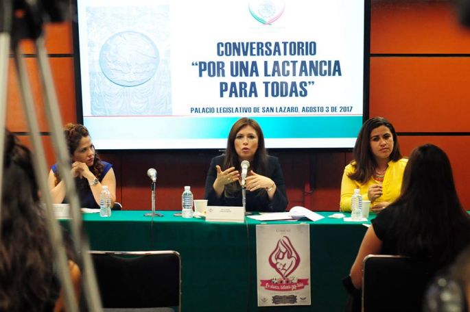 Se promoverán lactarios en aeropuertos, centrales camioneras y plazas comerciales: Claudia Corichi García