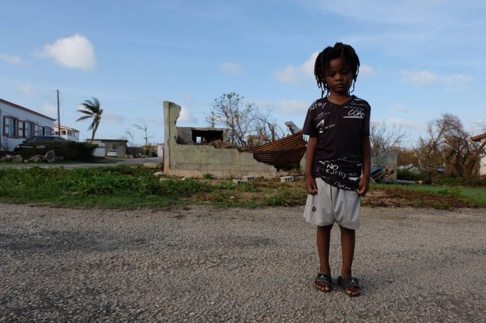 Más de 2 millones de niños necesitan ayuda urgente tras el paso de Irma