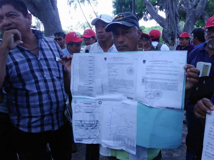 Demandan ejidatarios de Cinco Colonias 79 mlls al IVEY.