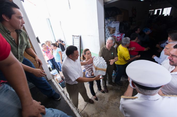 Nuevamente, Yucatán demuestra solidaridad con damnificados por sismos