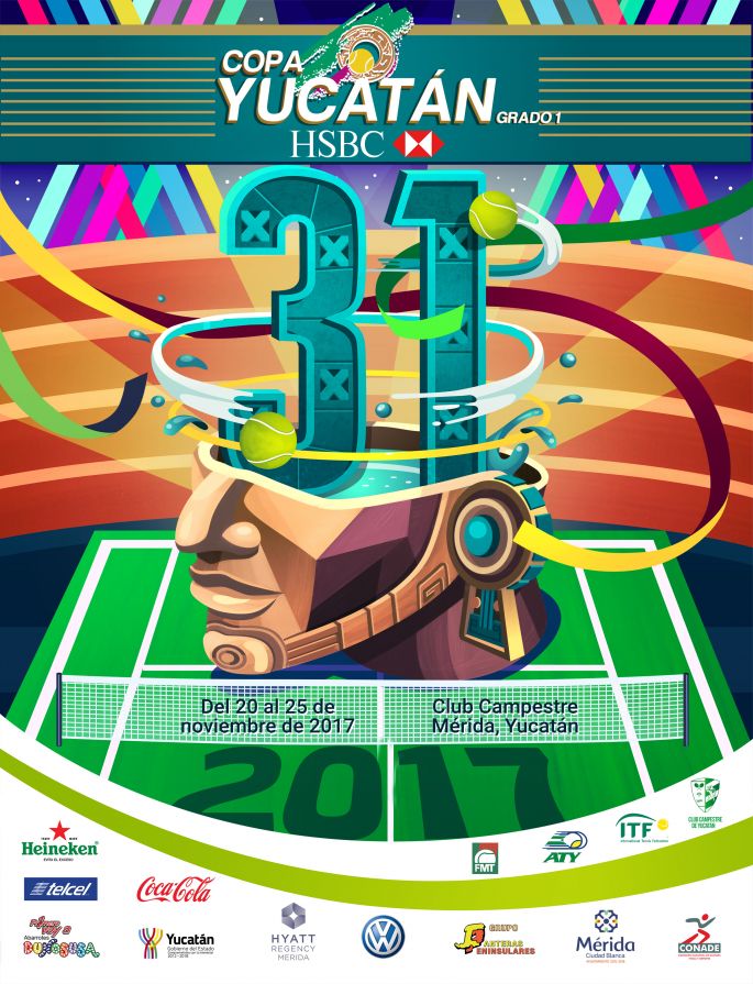Presentan la 31a edición de la Copa Yucatán de Tenis