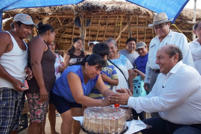 Berlín Montero visita Dzemul
