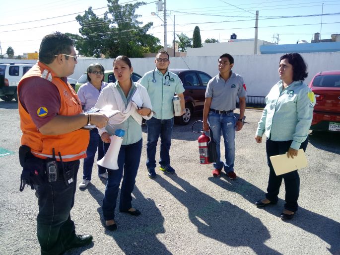 Realiza Protección Civil simulacros de incendio en Cendis
