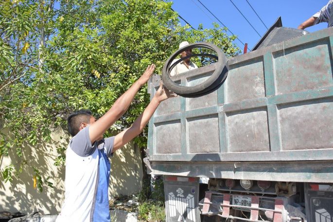 Concluye campaña de descacharrización masiva en comisarías de Mérida
