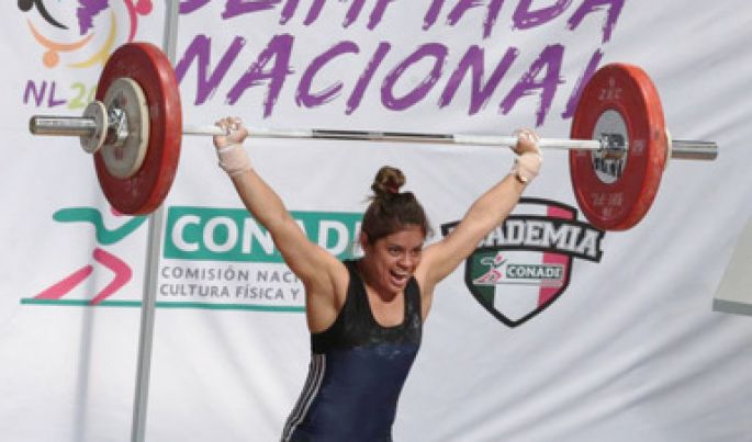 La pesista Ana López volvió para coronarse en 2017