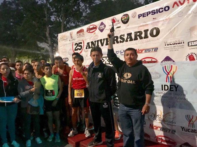 Ganadores de la "Carrera del Pavo"