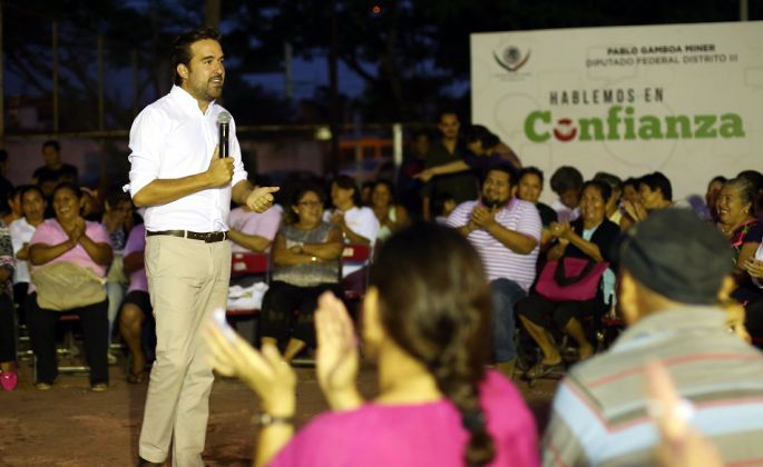 “Hablemos en confianza”, estrategia de Pablo Gamboa para conjuntar ideas y propuestas de vecinos de todo el Estado