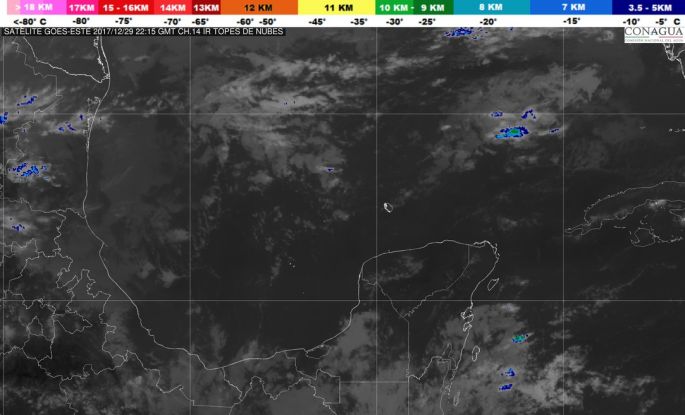 Año nuevo con calor y lluvia