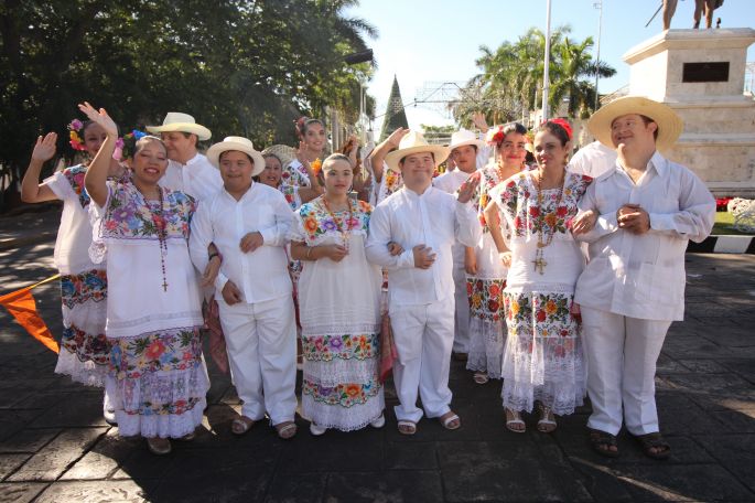 Al ritmo de jaranas yucatecas celebran la inclusión