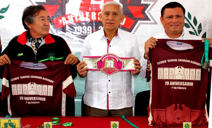 Se presenta el programa para los festejos de los 79 años del estadio “Gral. Salvador Alvarado”   