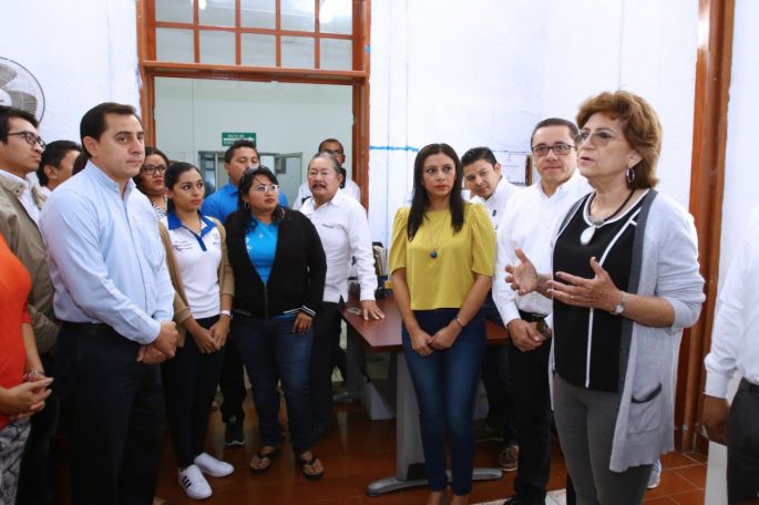 María Fritz destaca la disminución de la brecha entre el norte y el sur de Mérida