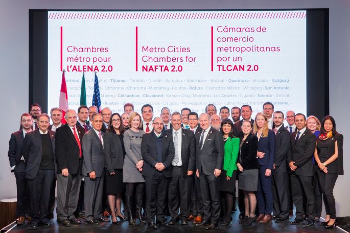 Piden empresarios del sector terciario continuar el TLC