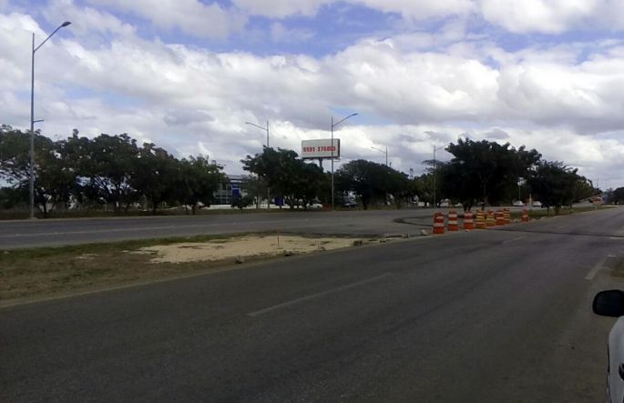Continúan los trabajos en la salida a Progreso