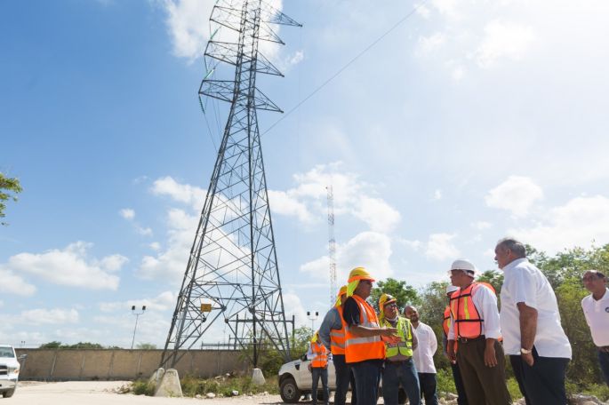 Yucatán con buena cobertura de electricidad