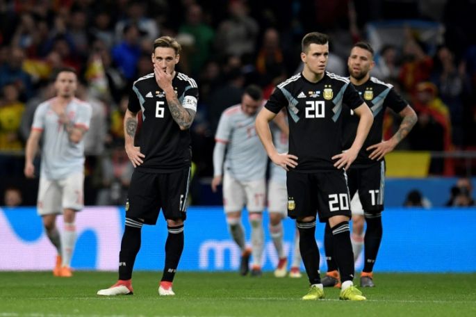 Catástrofe de 6-1 con España deja a Argentina en sombras