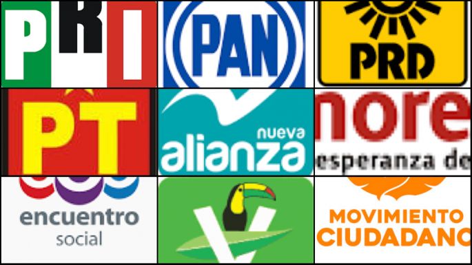 Sólo PRI y PAN con candidatos en los 106 municipios, el PRD el que menos propuso