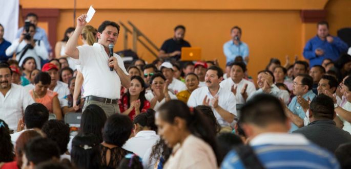 Militantes priistas forman parte de la transformación positiva que ha vivido Yucatán: Mauricio Sahuí