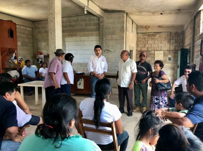 Continúa la campaña de Diego Avila por Tekax