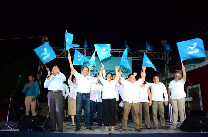 El municipio de Ucú listo para pintarse de color turquesa