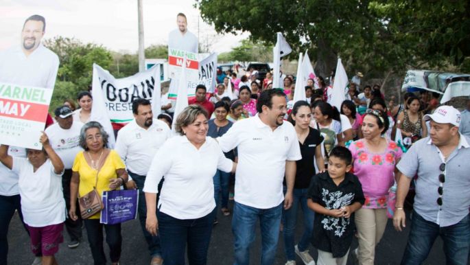 Candidatos del PRI Yucatán aseguran que le devolverán a Yobaín la calidad en sus servicios públicos