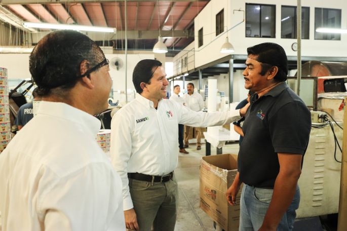 Aliado para generar empleos mejor pagados: Sahuí