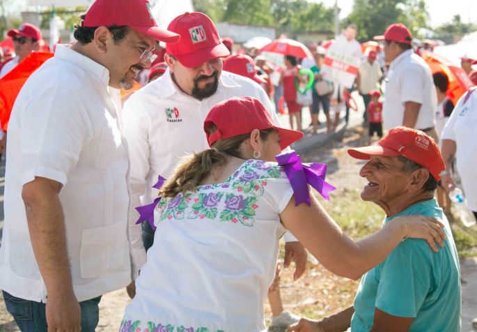 El PRI camina los municipios 