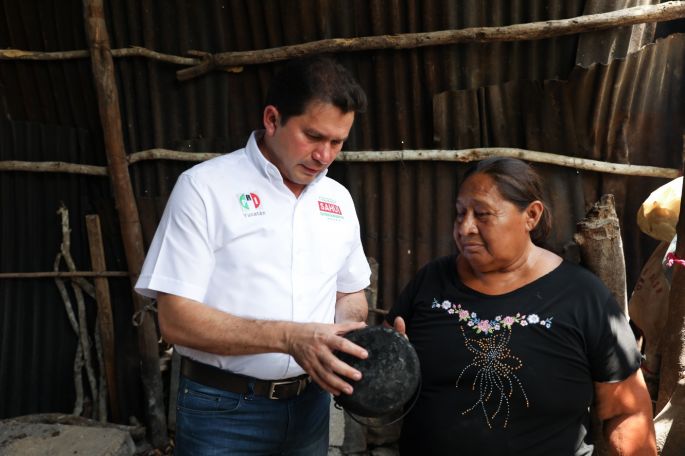 Quienes viven en condiciones de pobreza contarán con el respaldo de un Gobierno responsable: Sahuí 