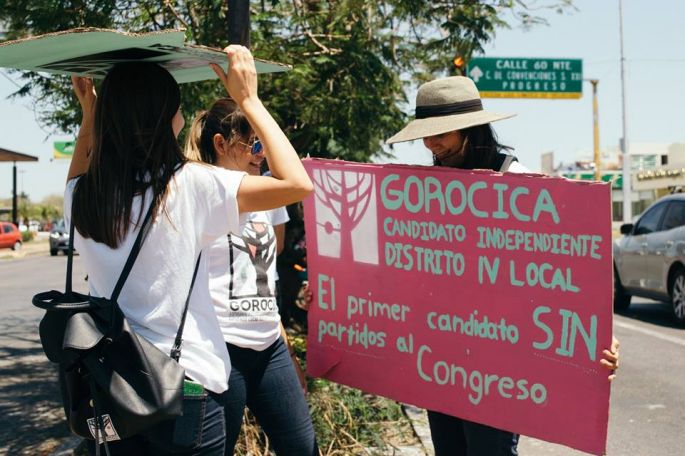 “Vamos avanzando con fuerza para llegar al Congreso del Estado”: Adrián Gorocica