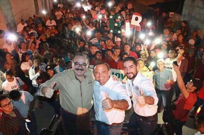 Focos rojos en el XIII Distrito con Luis Borjas Romero, ni la presencia de Ramírez Marín lo fortalece