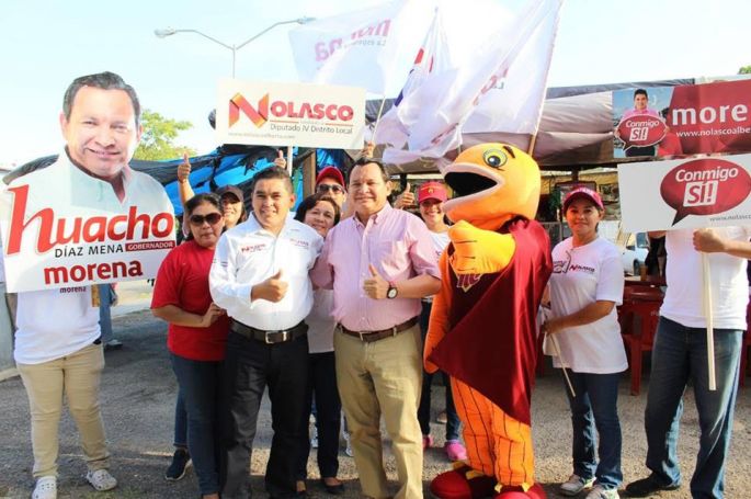 “Ni la guerra sucia va a parar la ola de MORENA en Yucatán": Alberto Nolasco