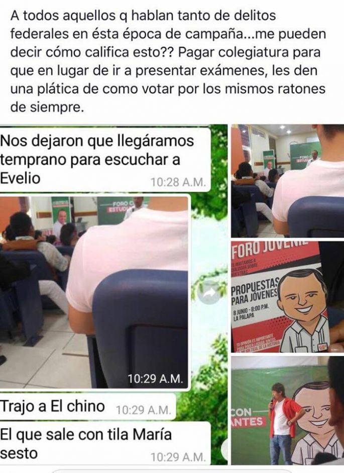 Estudiantes de Ticul denuncian actos de proselitismo en horario escolar