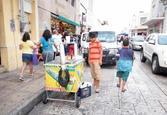 Unos 55 mil niños trabajan en Yucatán