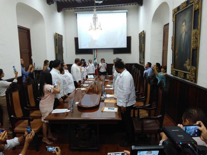 Concluye oficialmente la administración municipal de Mérida 2015-2018