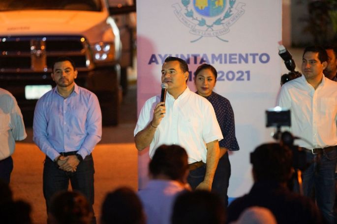 Anuncia Renán Barrera más pozos y aljibes en la ciudad para mejorar y eficientar los servicios públicos