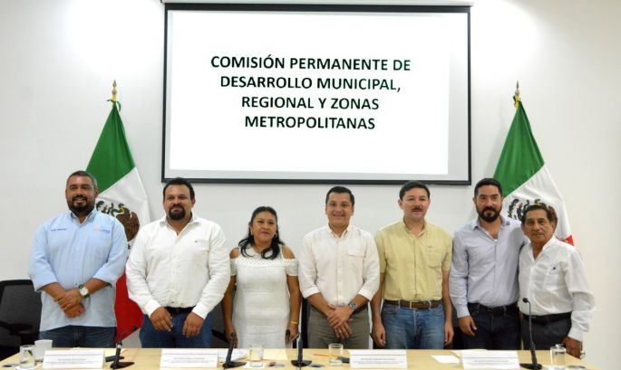 Se instala la Comisión Permanente de Desarrollo Municipal en el Congreso del Estado