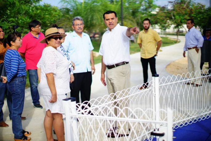 El Ayuntamiento de Mérida construye nuevas áreas de esparcimiento para fortalecer el tejido social